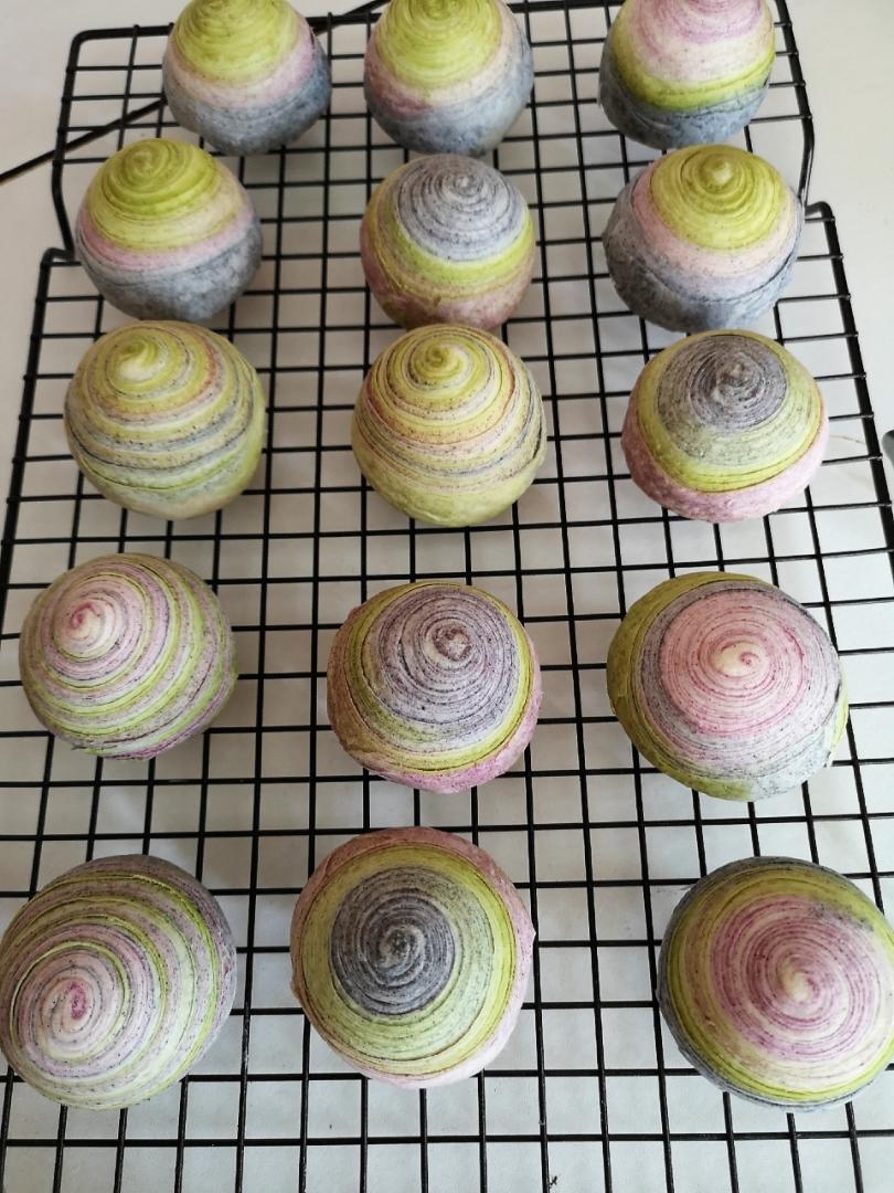 美貌酥 螺旋酥 彩虹酥