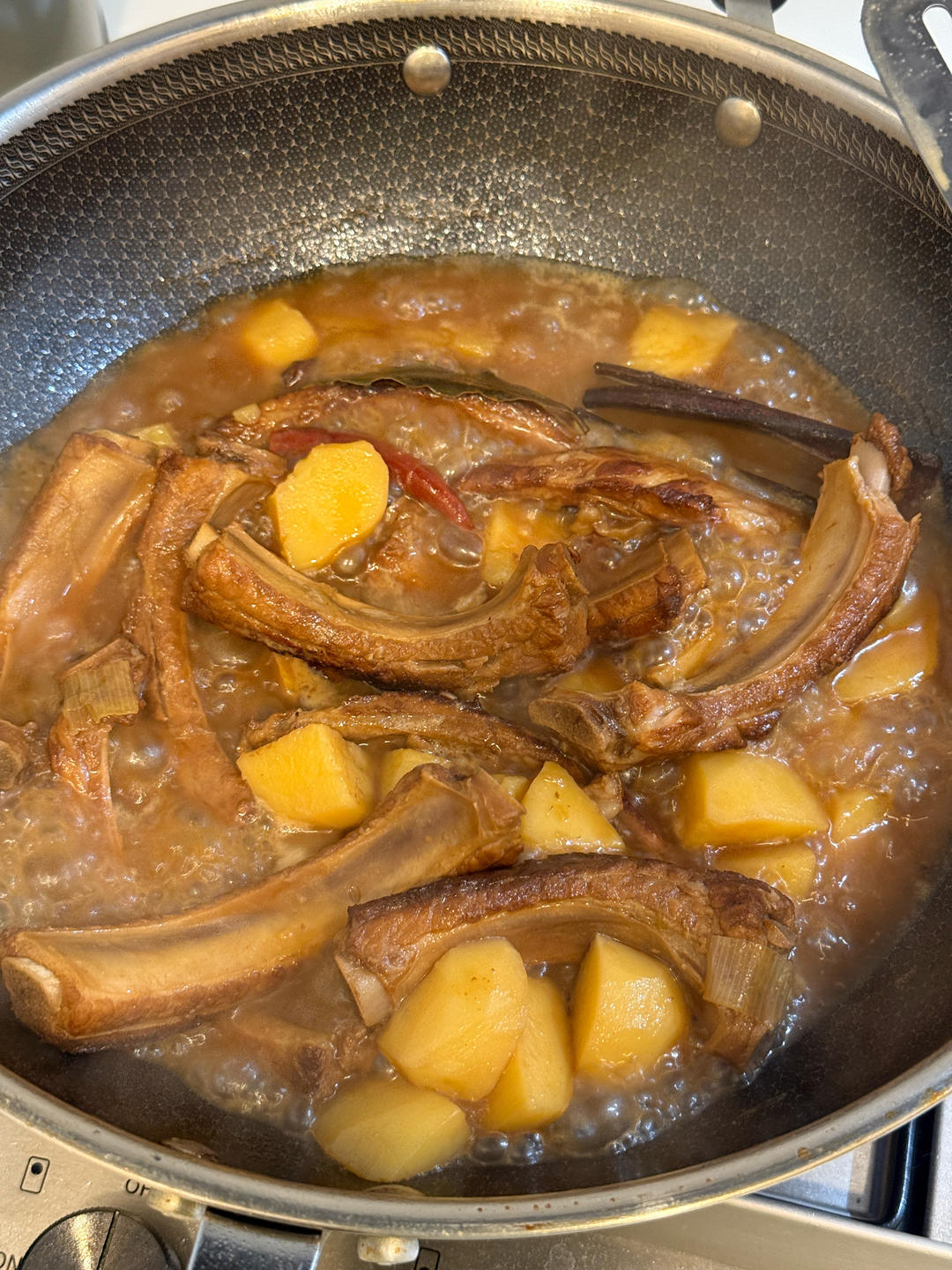 🔥巨好吃的红烧排骨炖土豆❗️懒人版轻松做拿手菜