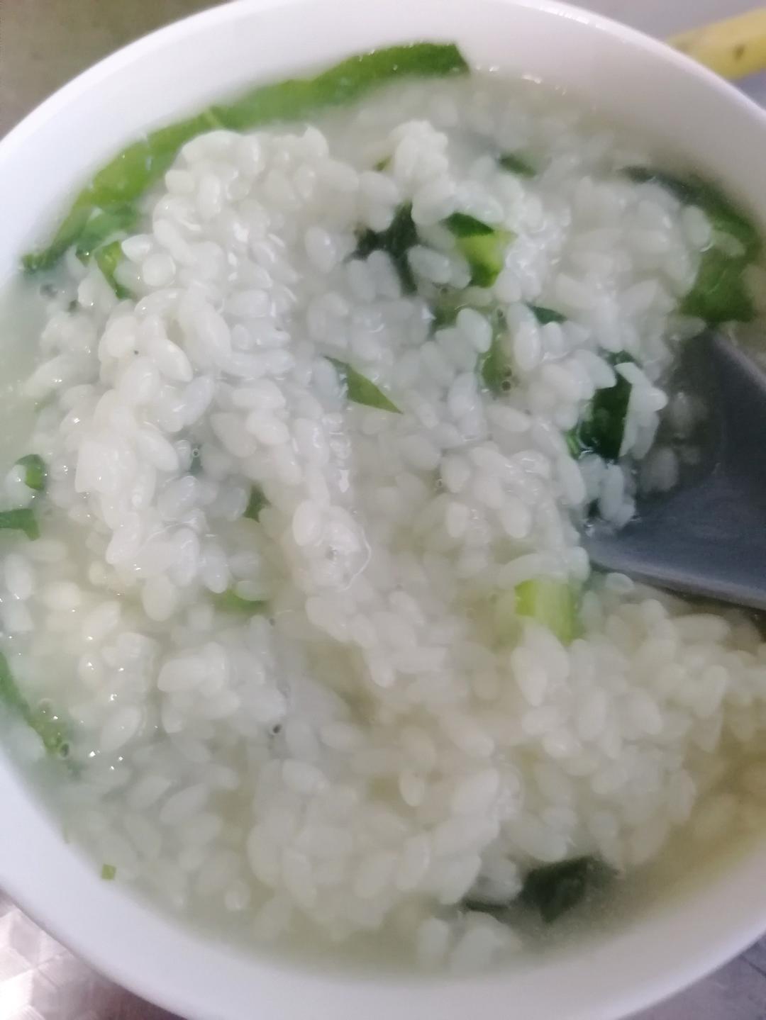 油麦菜粥/菜稀饭/易消化米粥/降低碳水