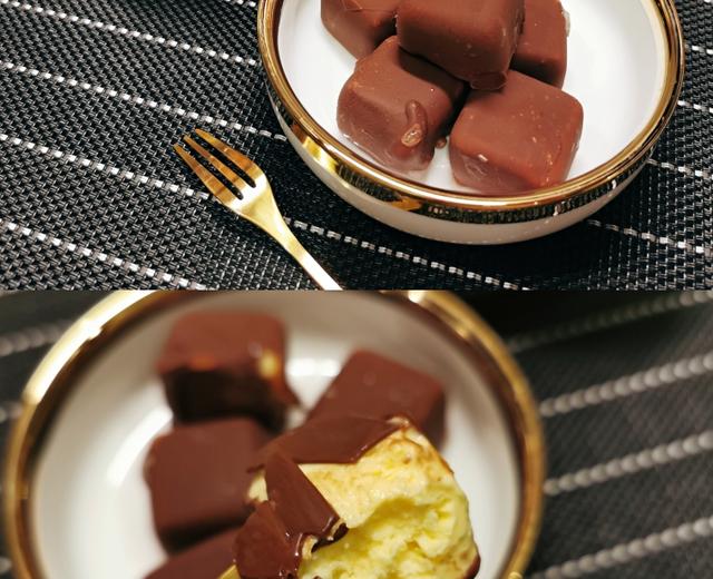 芒果脆皮方块冰激凌的做法