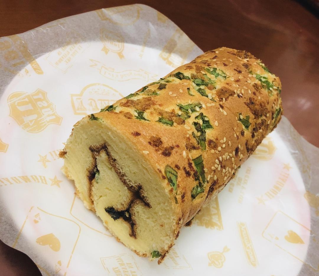 香葱肉松卷 蛋糕卷-无敌美味