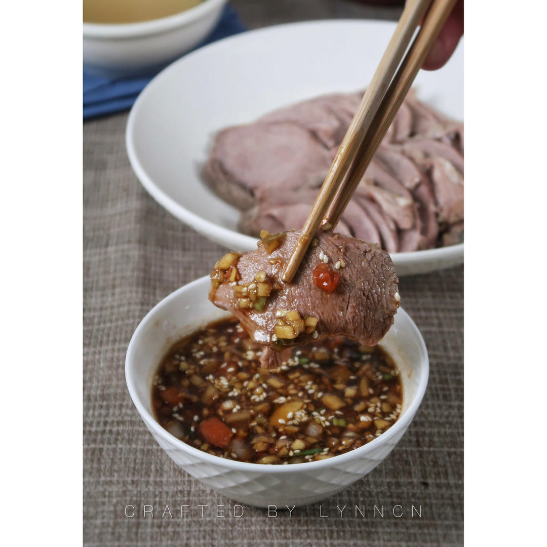 【老饭骨】蘸水羊肉