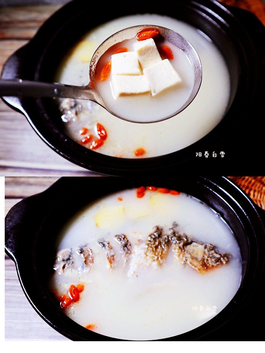 豆腐鲫鱼汤㊙️（汤奶白有技巧）鲜美营养清炖鱼汤