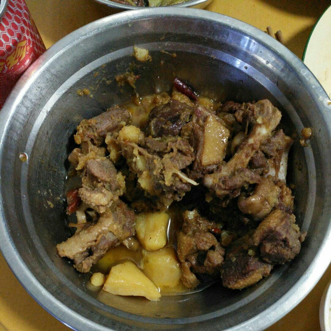 大鹅炖土豆