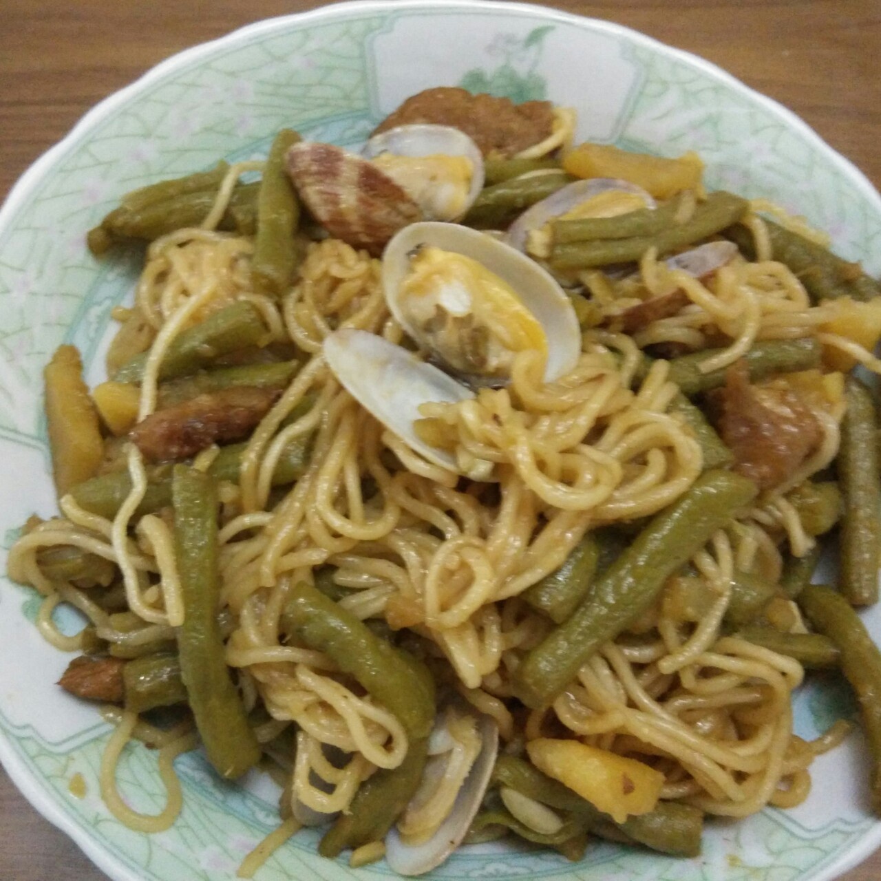 豆角焖面