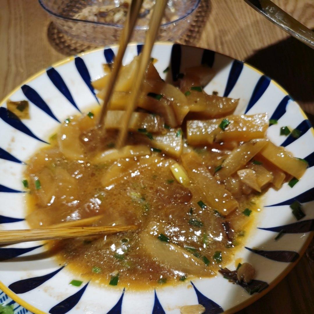 比肉还好吃的，炒白萝卜