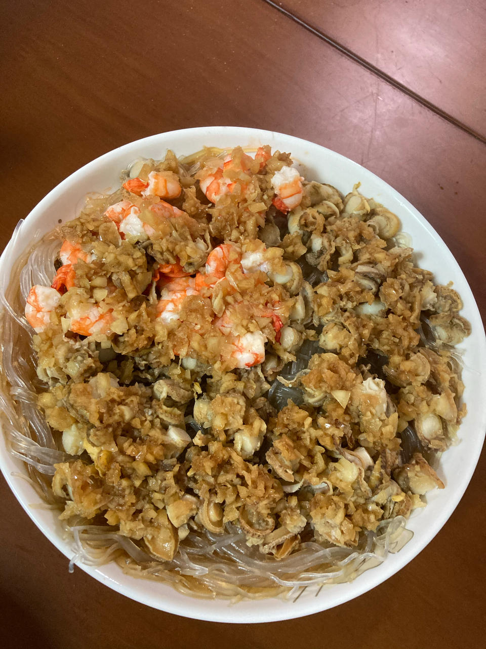 蒜蓉粉丝蒸鲍鱼