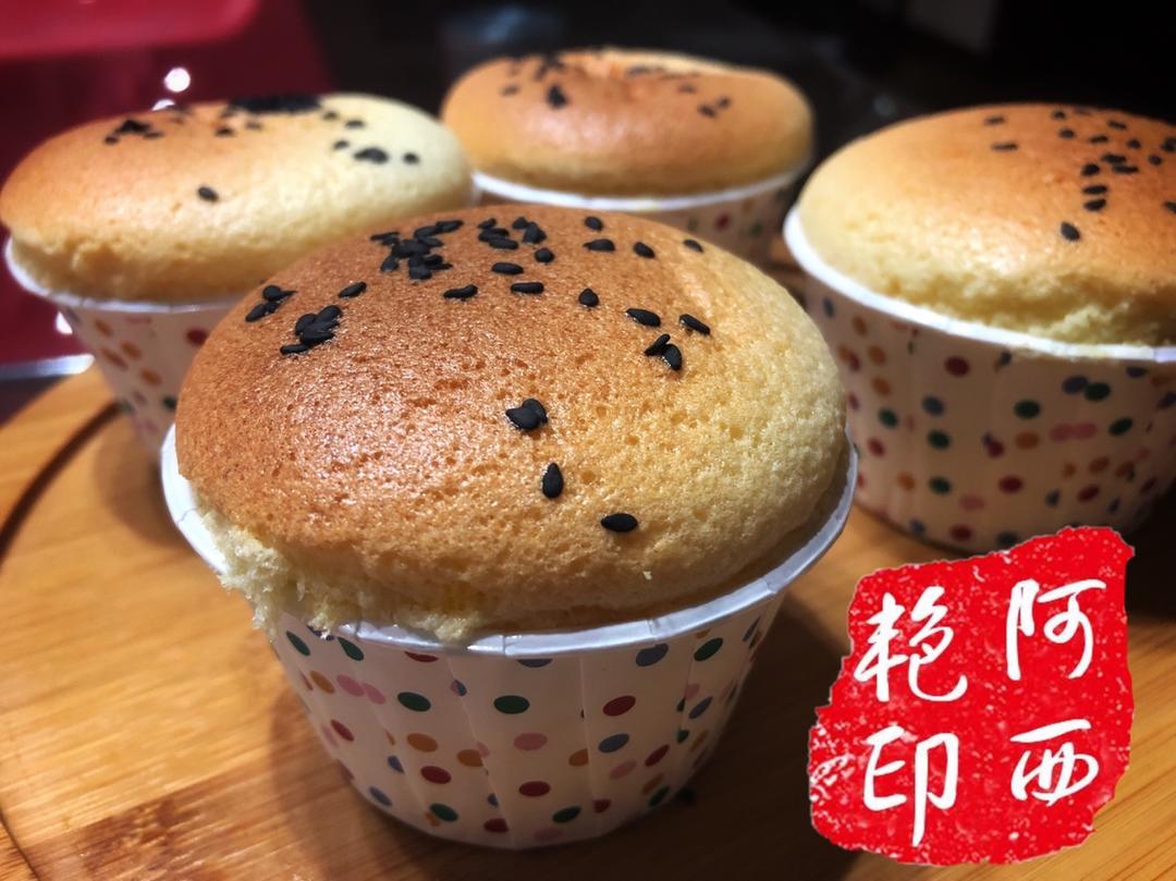 纸杯蛋糕 8寸戚风蛋糕的量