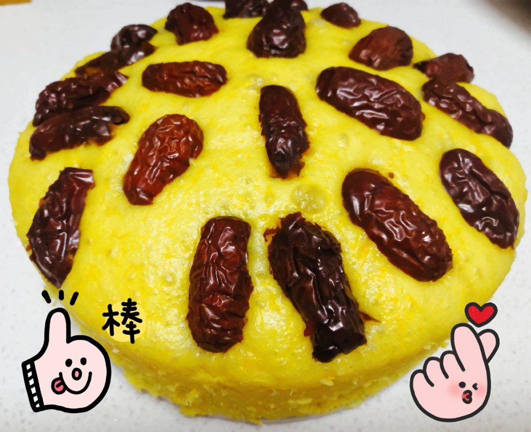 南瓜发糕 Steamed Pumpkin Cake