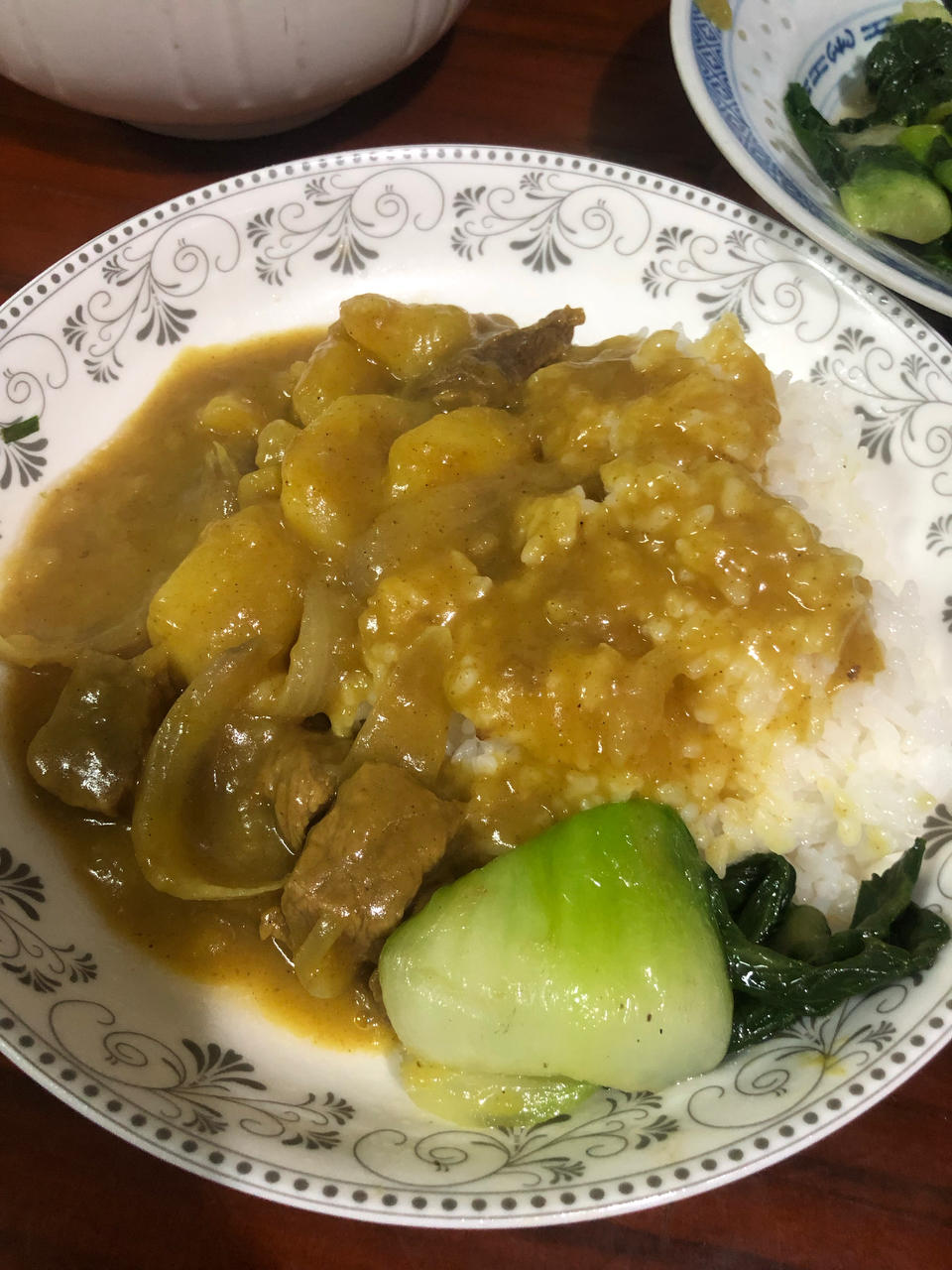 咖喱牛肉土豆饭