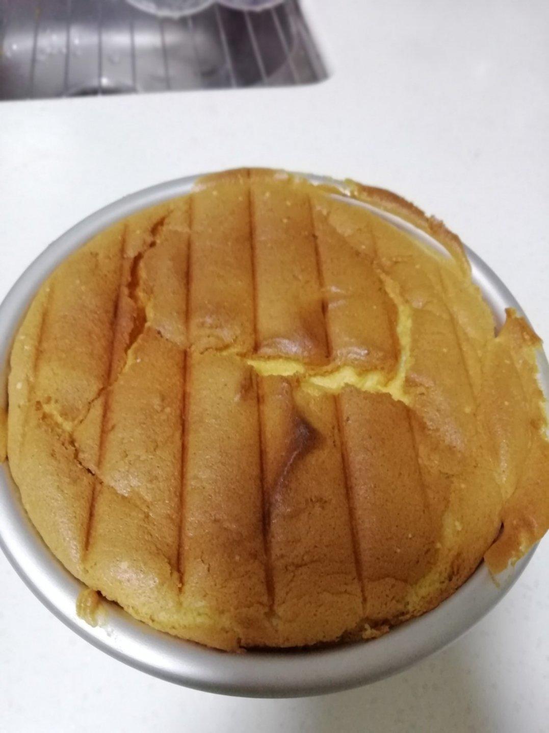 六寸戚风蛋糕