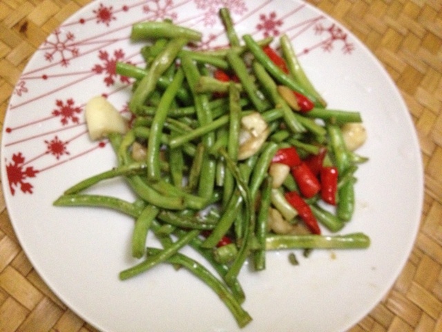 清炒豆角