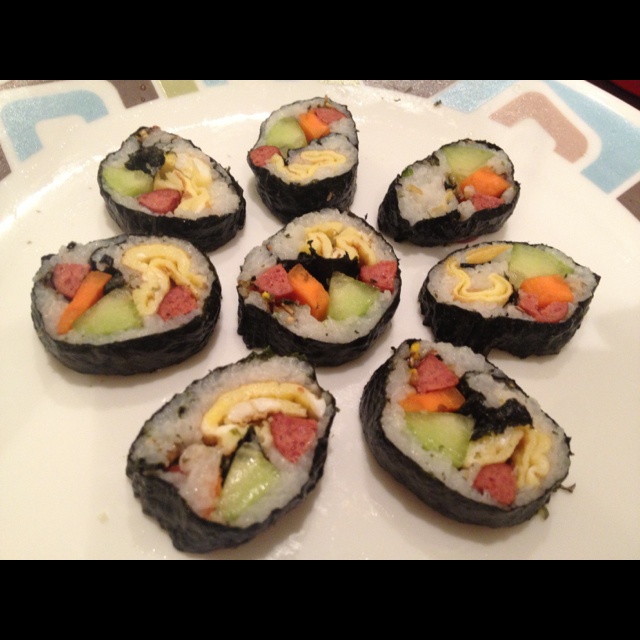 简单寿司/鸡蛋寿司/反转寿司/花样寿司/紫菜包饭