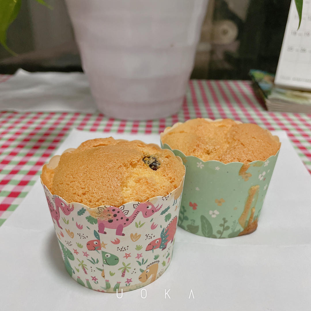 纸杯蛋糕 8寸戚风蛋糕的量