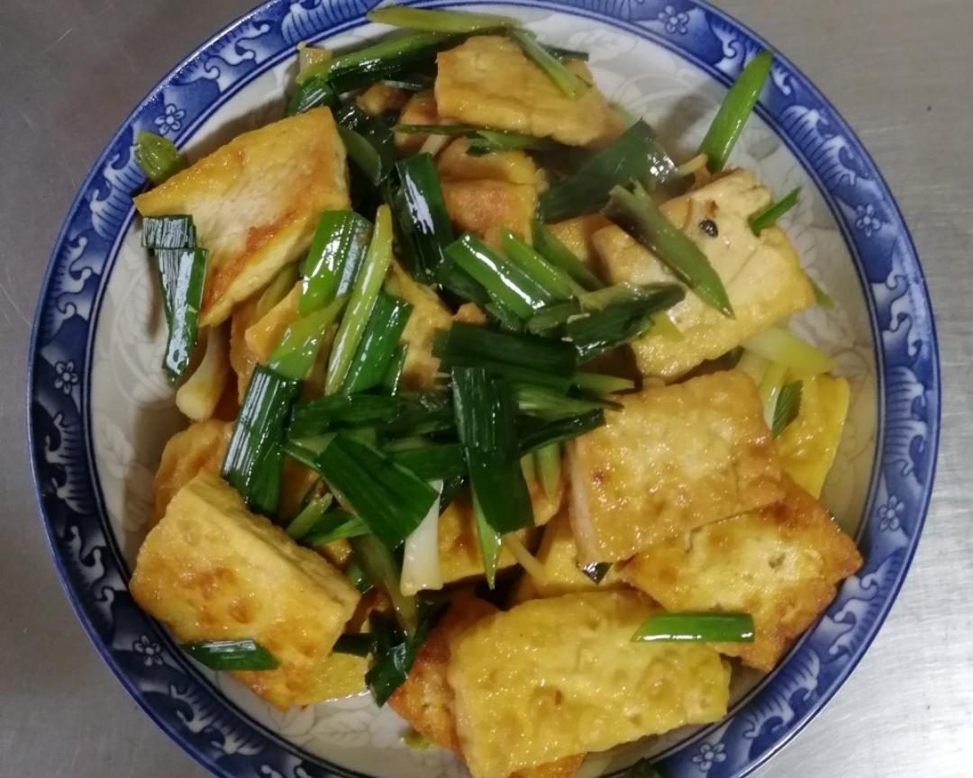 简单香煎豆腐