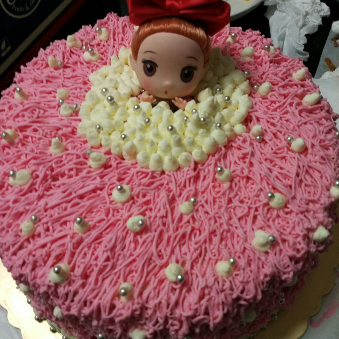 迷糊娃娃泡泡浴蛋糕