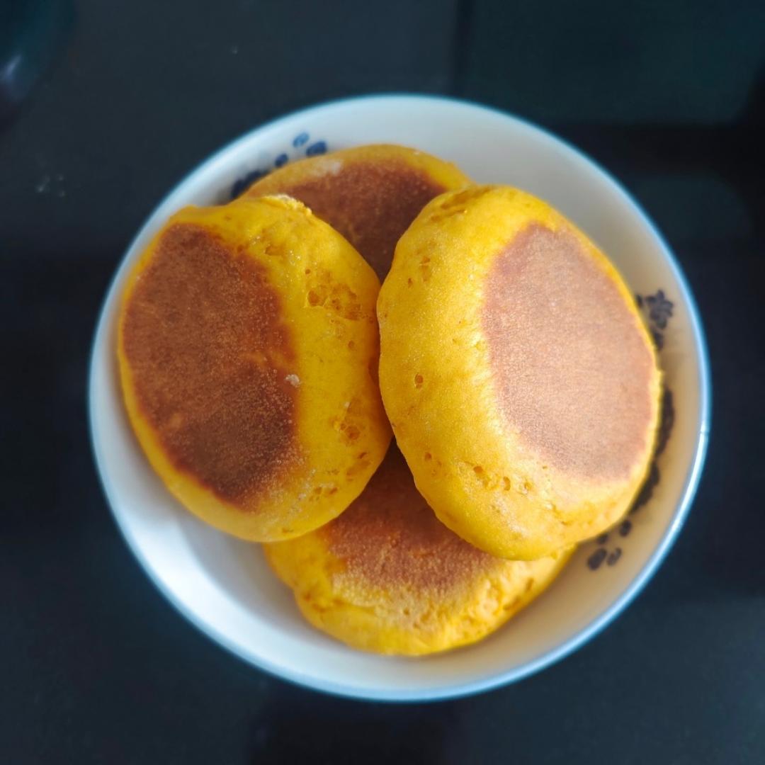 堂妈小厨——发面南瓜饼