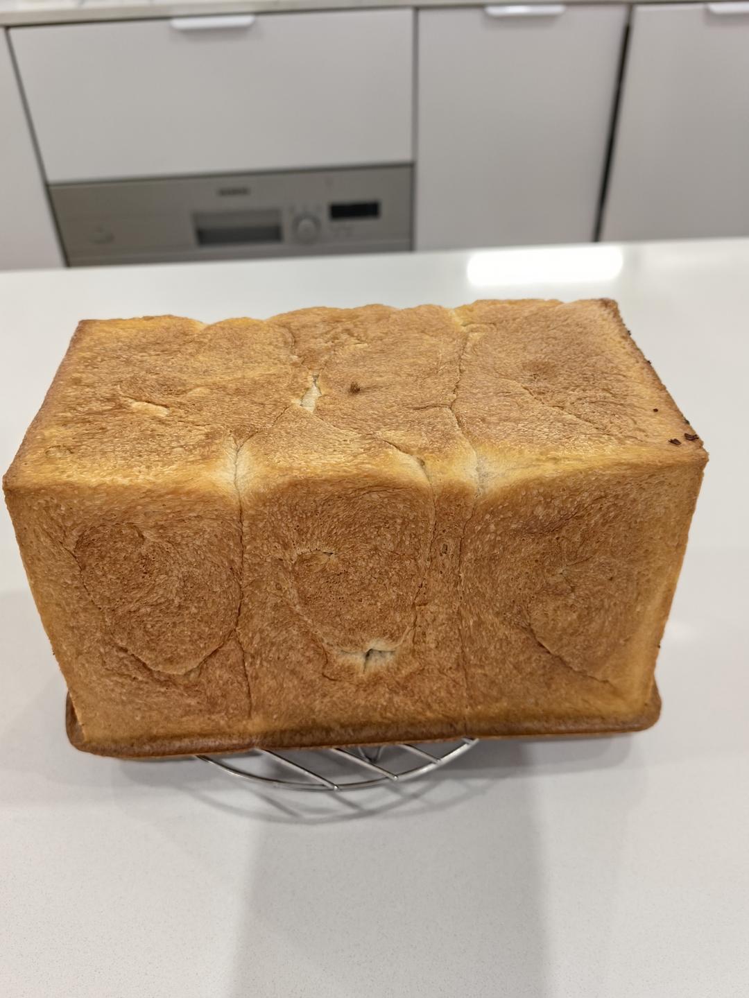 像云朵一样松软的北海道吐司（松下面包机版）消耗淡奶油