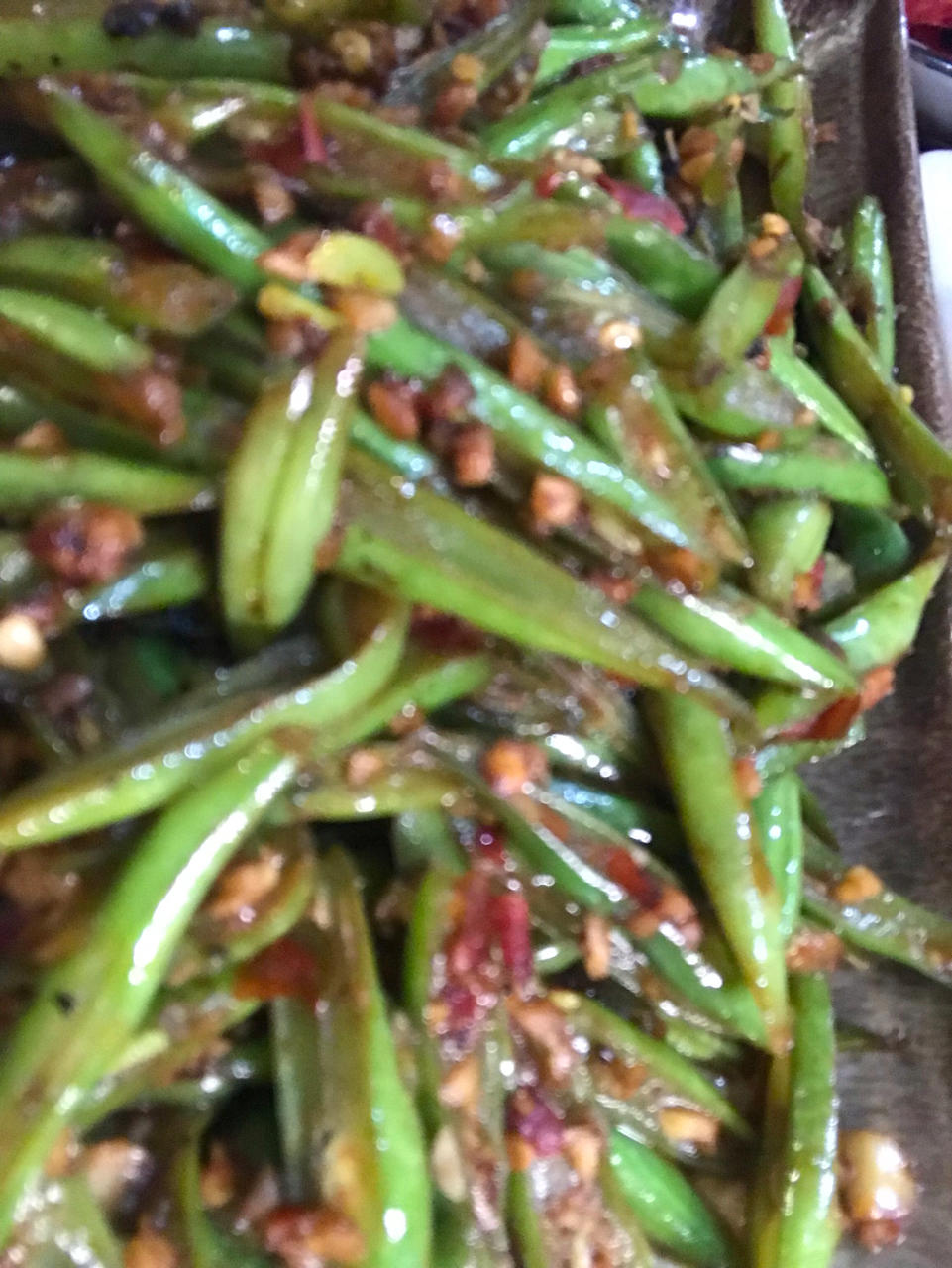 比肉好吃百倍无敌下饭素炒豆角丝