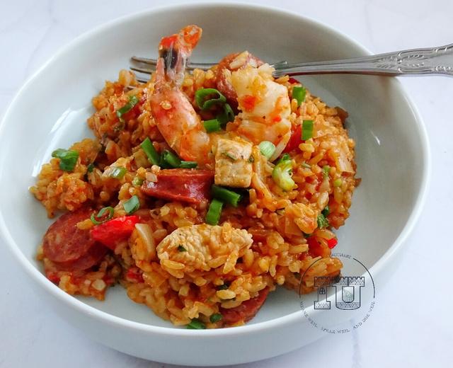 混血海鲜什锦饭Jambalaya