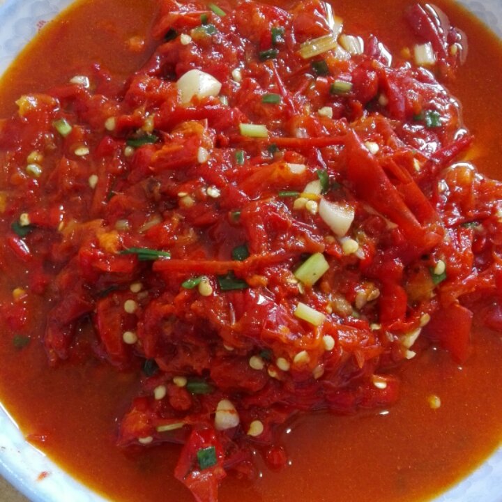 【超下饭又简单的炒红辣椒图片】臭宝鸭i_下厨房