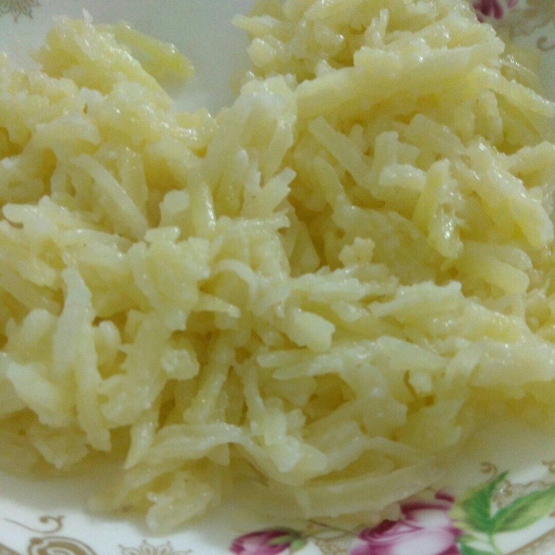 蒸土豆丝