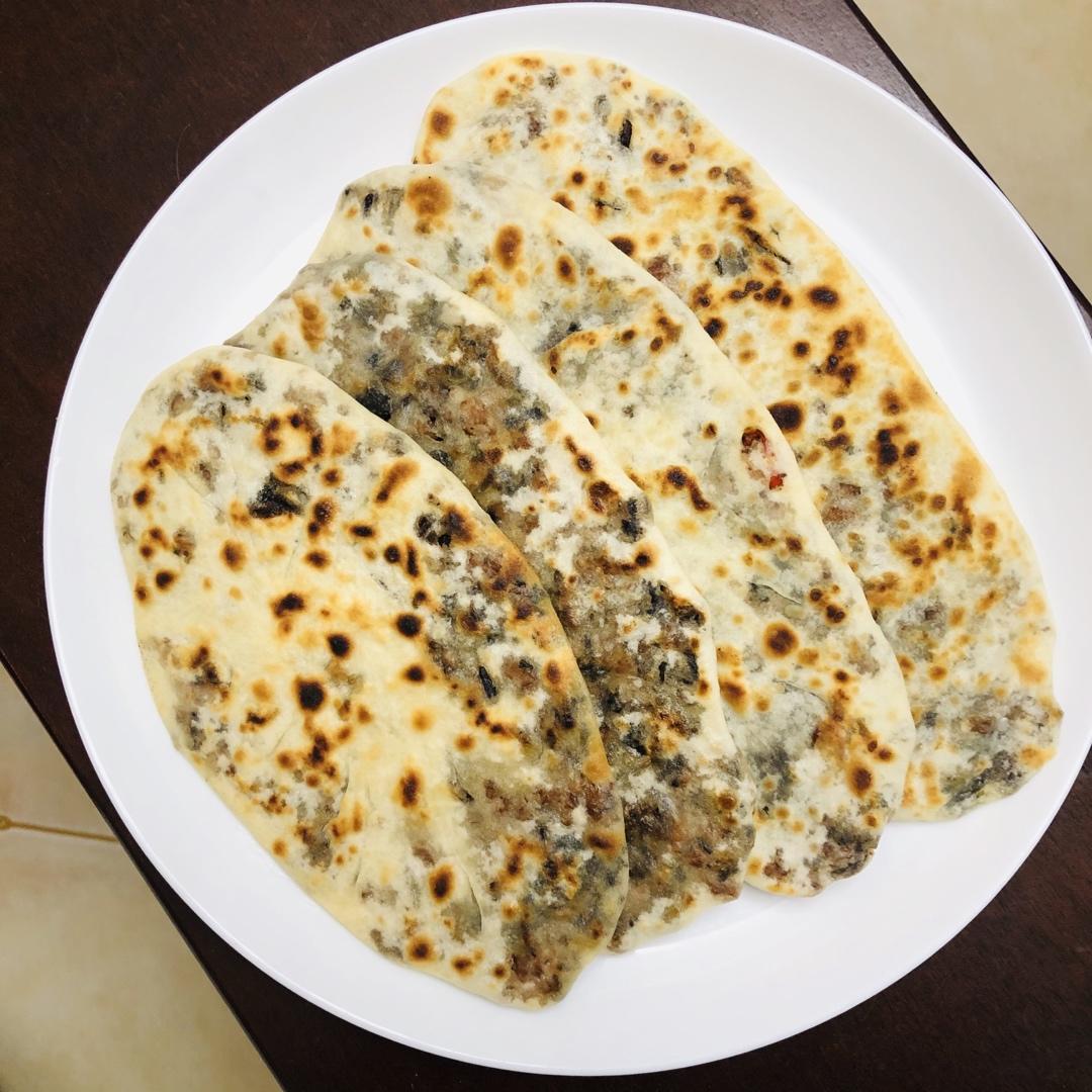 宅家16天—梅菜干肉饼，心神舒畅