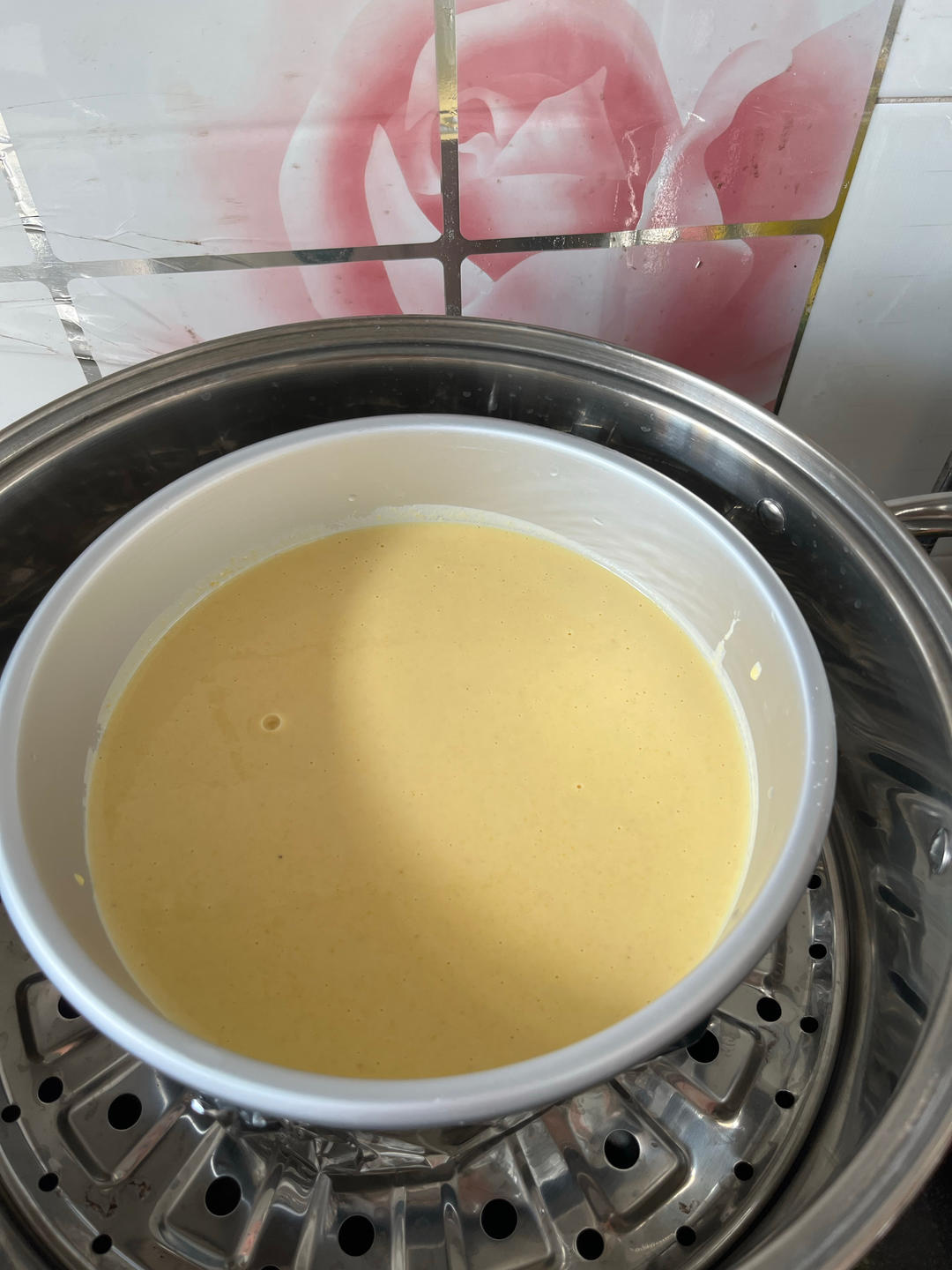 玉米面鸡蛋发糕（零失败）