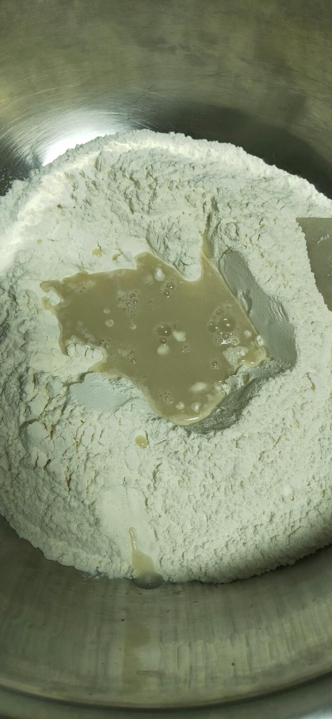 纯奶手撕吐司的做法 步骤1