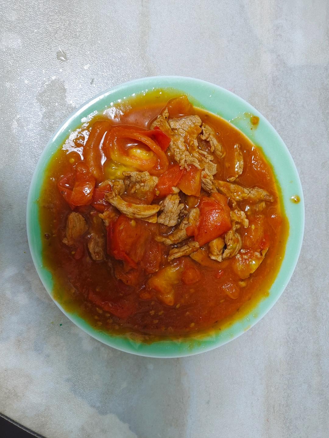 无敌下饭的番茄炒肉