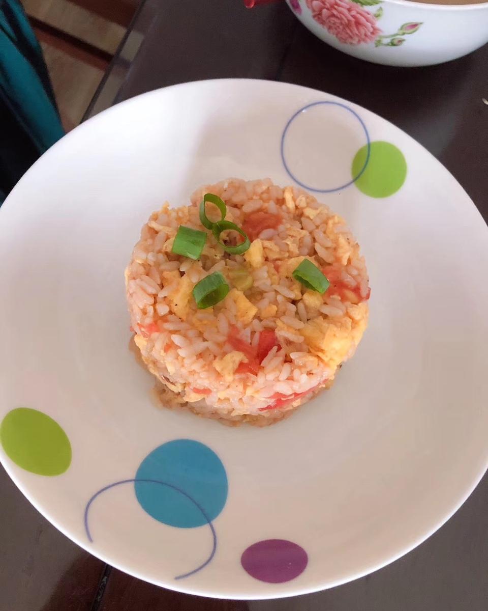 番茄鸡蛋炒饭