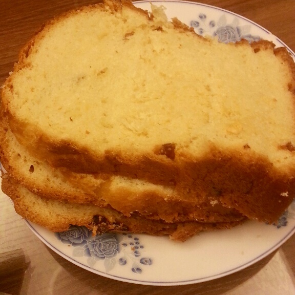 超级好吃的原味面包（面包机版）