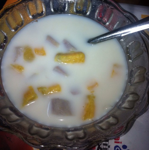 牛奶红薯糖水
