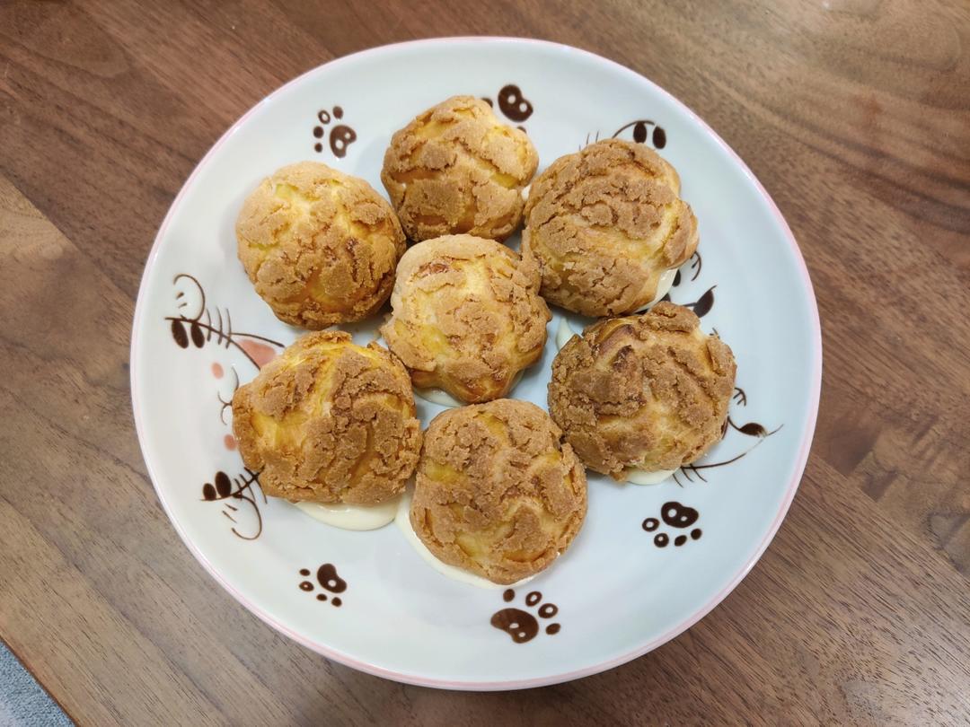 爆浆酥皮泡芙，完美零失败配方