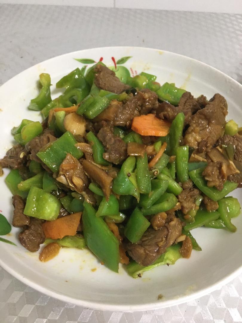 青椒牛肉片