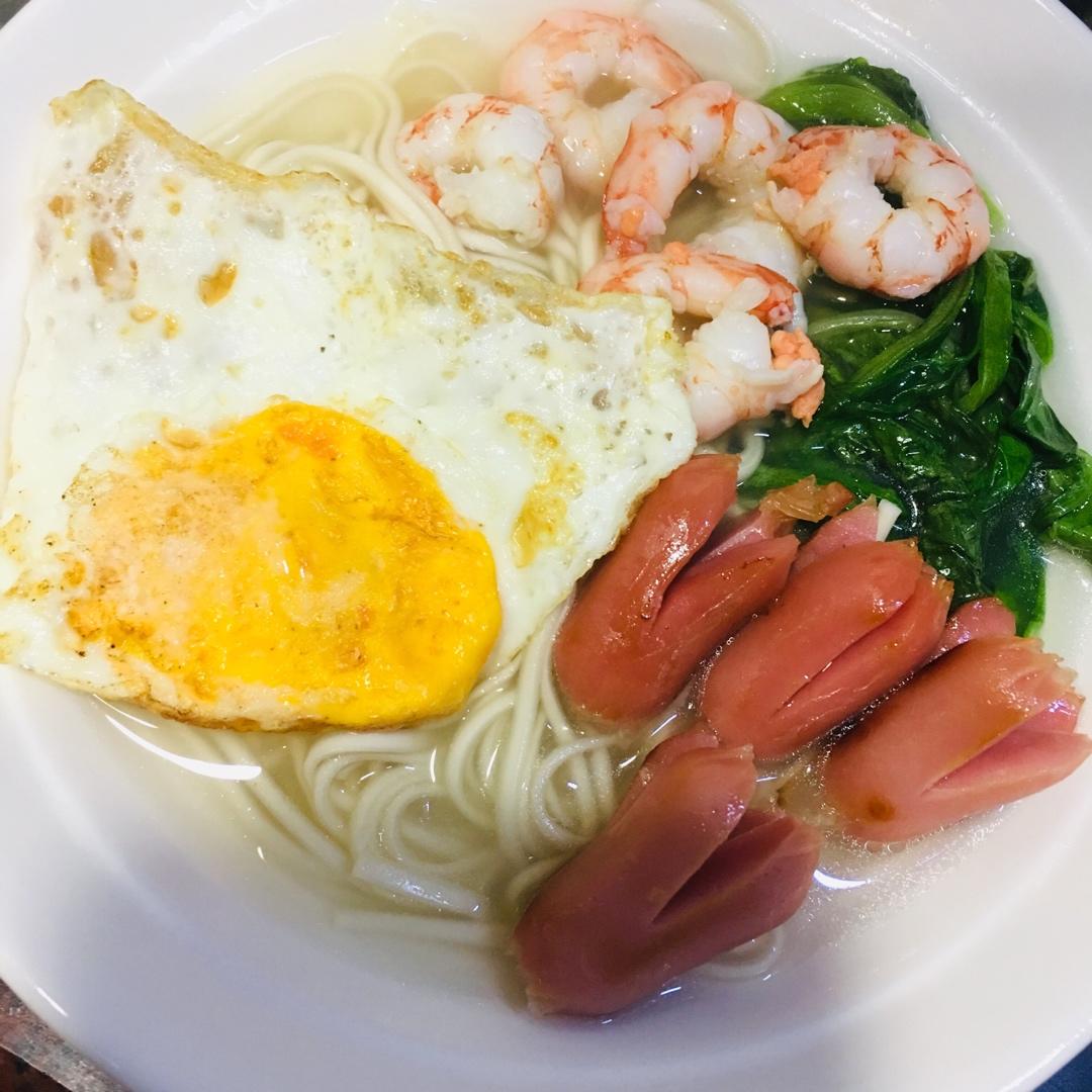 港式餐蛋面