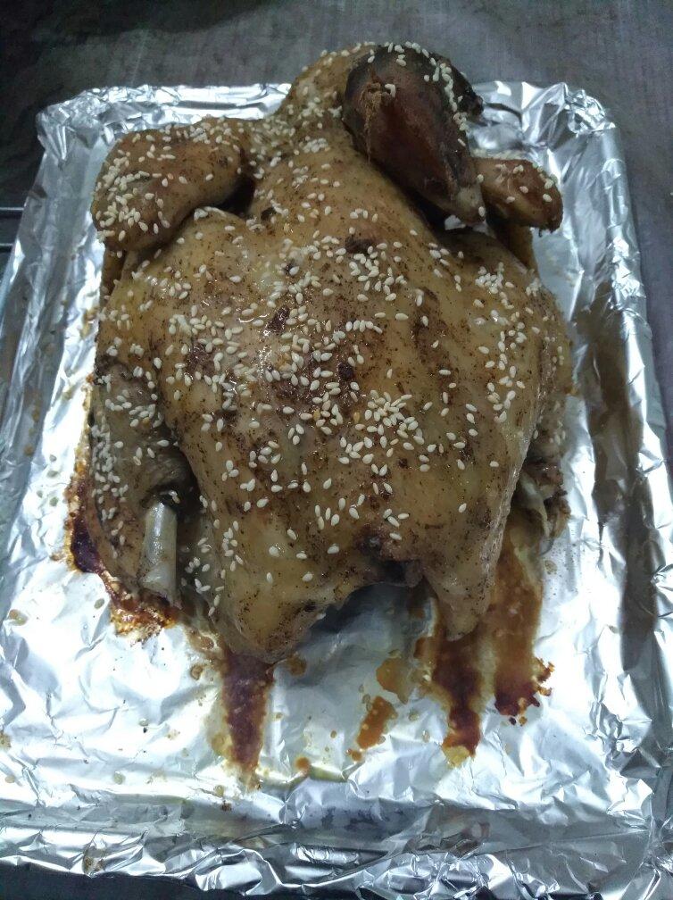 田螺姑娘超级简单不用腌制脆皮烤鸡