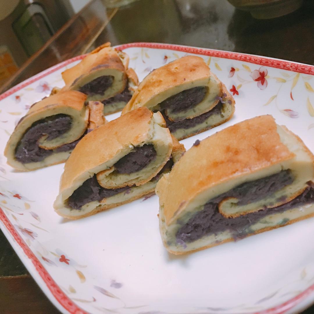 紫薯鸡蛋卷