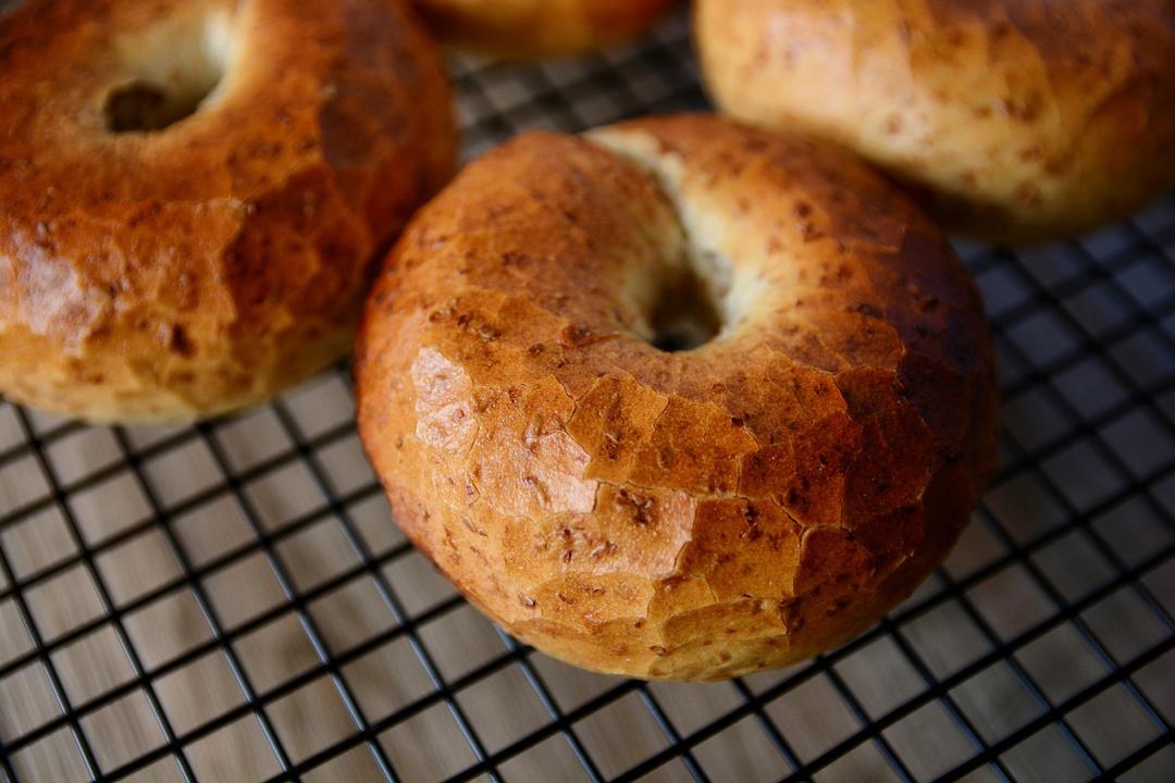 钻石纹全麦贝果（8个）—海氏I7食谱的做法