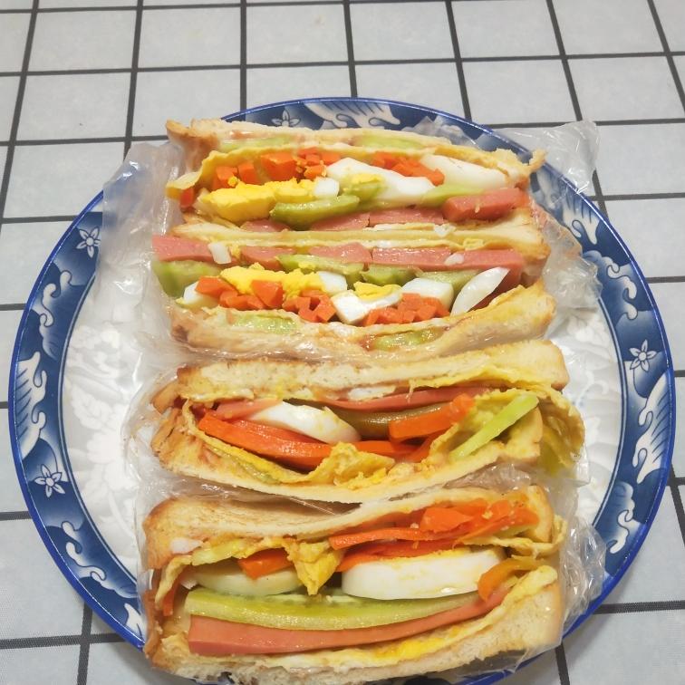 超好上手的三明治