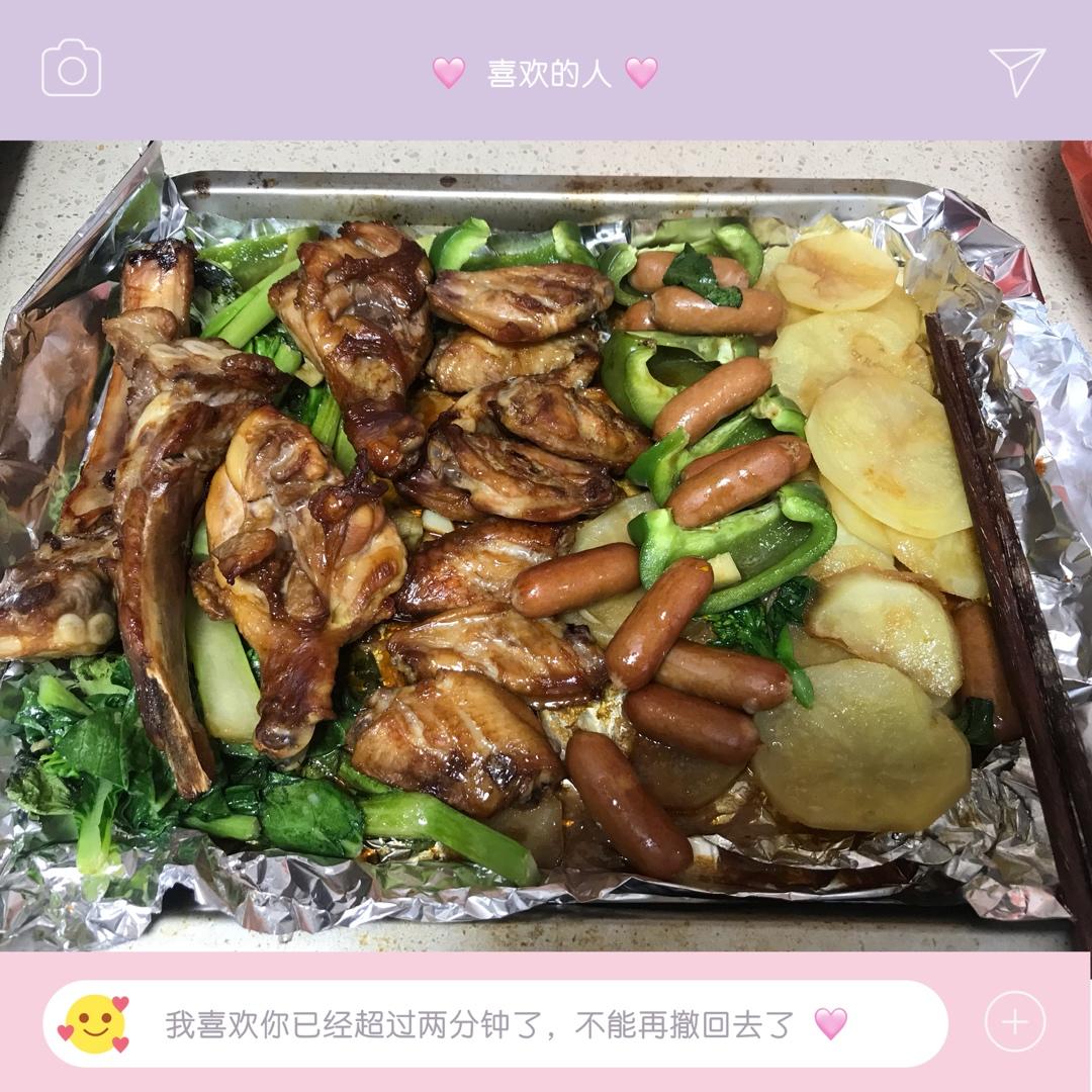 🌸烤箱版烧烤