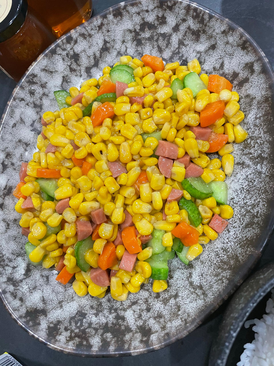 没有松仁的玉米