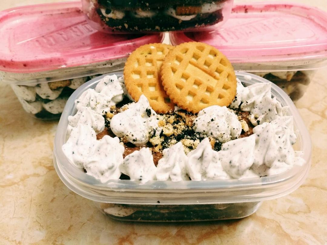 好吃到流泪的奥利奥咸奶油盒子蛋糕