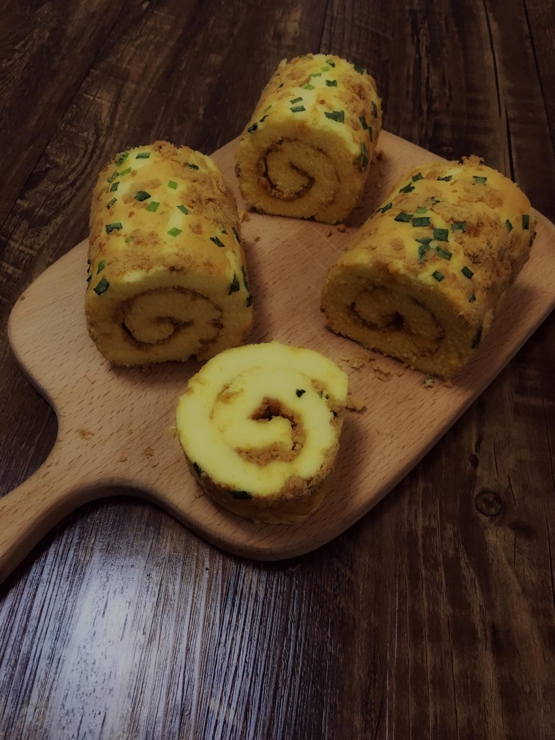 香葱肉松蛋糕