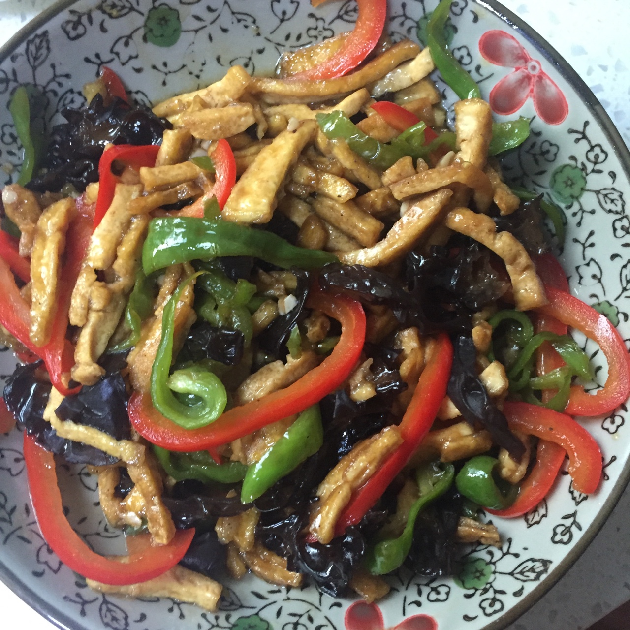 梵烟做的鱼香豆腐丝