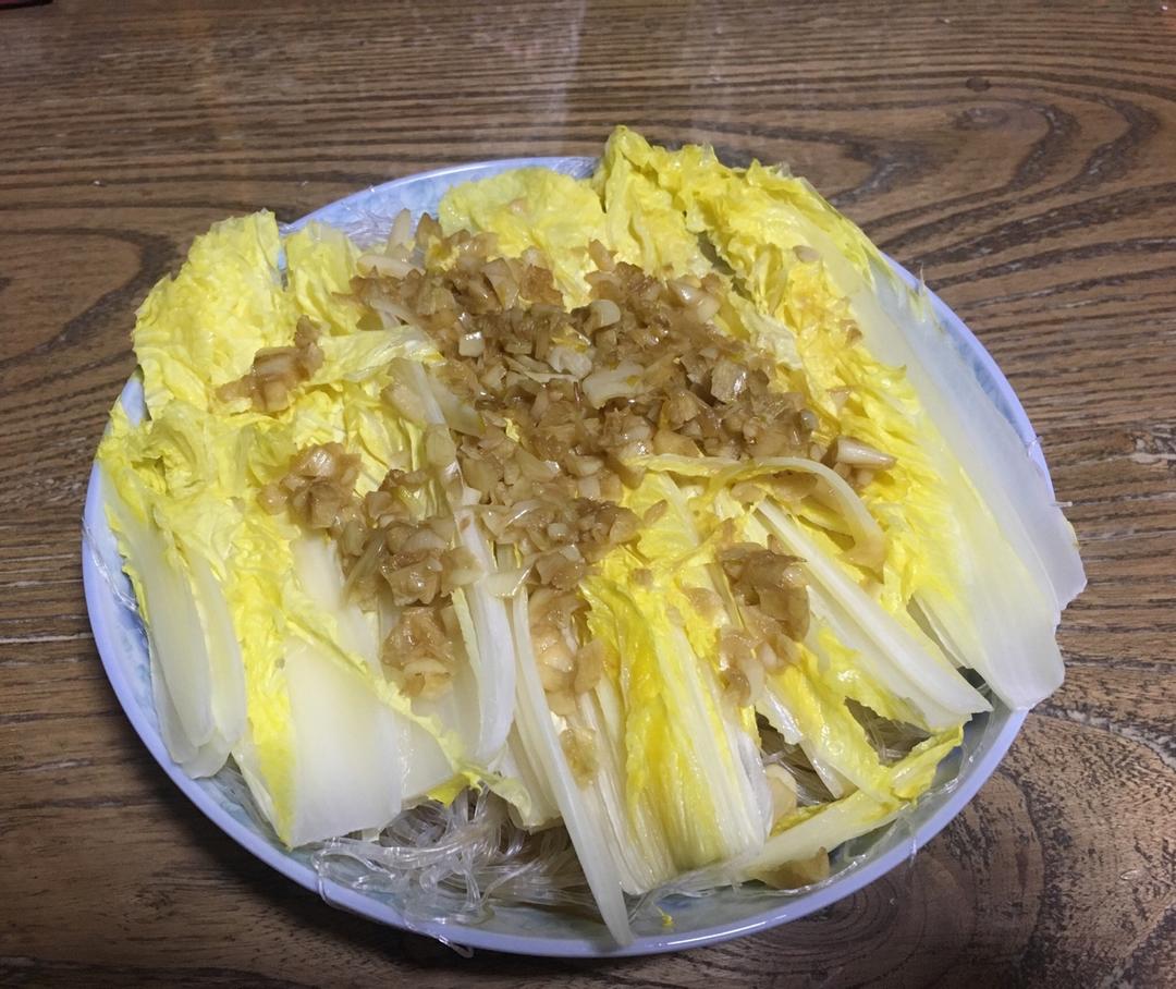 蒜蓉粉丝蒸娃娃菜