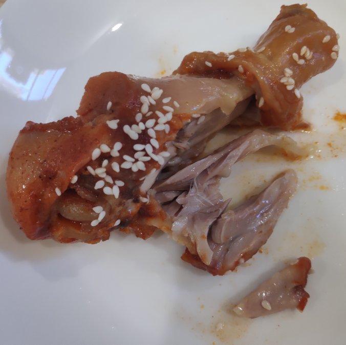 无油电饭煲奥尔良鸡腿