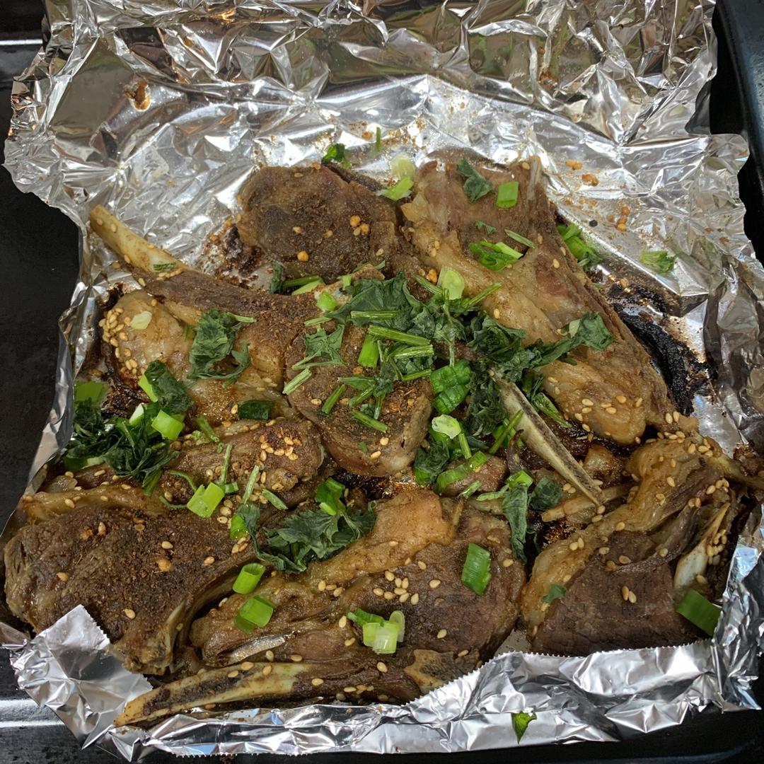 孜然烤羊排
