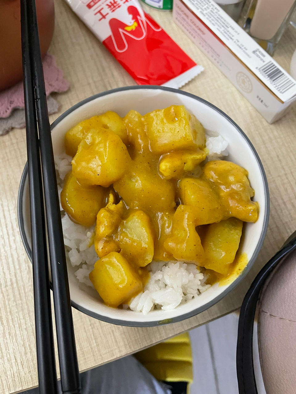 一学就会的土豆鸡肉咖喱饭