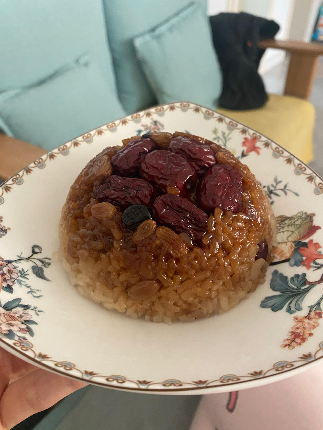 甜甜的红糖糯米饭